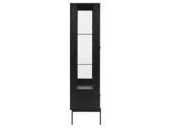 Rangement Vitrine 75cm PALMACO Noir -Velvet Magasin rangement vitrine 75cm palmaco noir 7