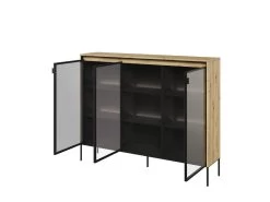 Rangement Vitrine H.118 Cm LENARA Avec LED