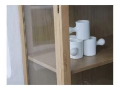 Rangement Vitrine H140 Cm 2 Portes SERENA Placage Chêne Massif 11 Rangement Vitrine H140 Cm 2 Portes SERENA Placage Chêne Massif -Velvet Magasin rangement vitrine h140 cm 2 portes serena placage chene massif 2