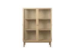 Rangement Vitrine H140 Cm 2 Portes SERENA Placage Chêne Massif 12 Rangement Vitrine H140 Cm 2 Portes SERENA Placage Chêne Massif -Velvet Magasin rangement vitrine h140 cm 2 portes serena placage chene massif 3