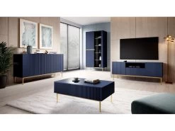 Rangement Vitrine H200 Cm 2 Portes KASHA Pieds Or 19 Rangement Vitrine H200 Cm 2 Portes KASHA Pieds Or -Velvet Magasin rangement vitrine h200 cm 2 portes kasha pieds or 7