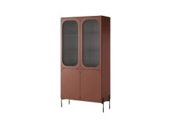 Rangement Vitrine H.200 Cm 4 Portes TANYA 17 Rangement Vitrine H.200 Cm 4 Portes TANYA -Velvet Magasin rangement vitrine h200 cm 4 portes tanya 5