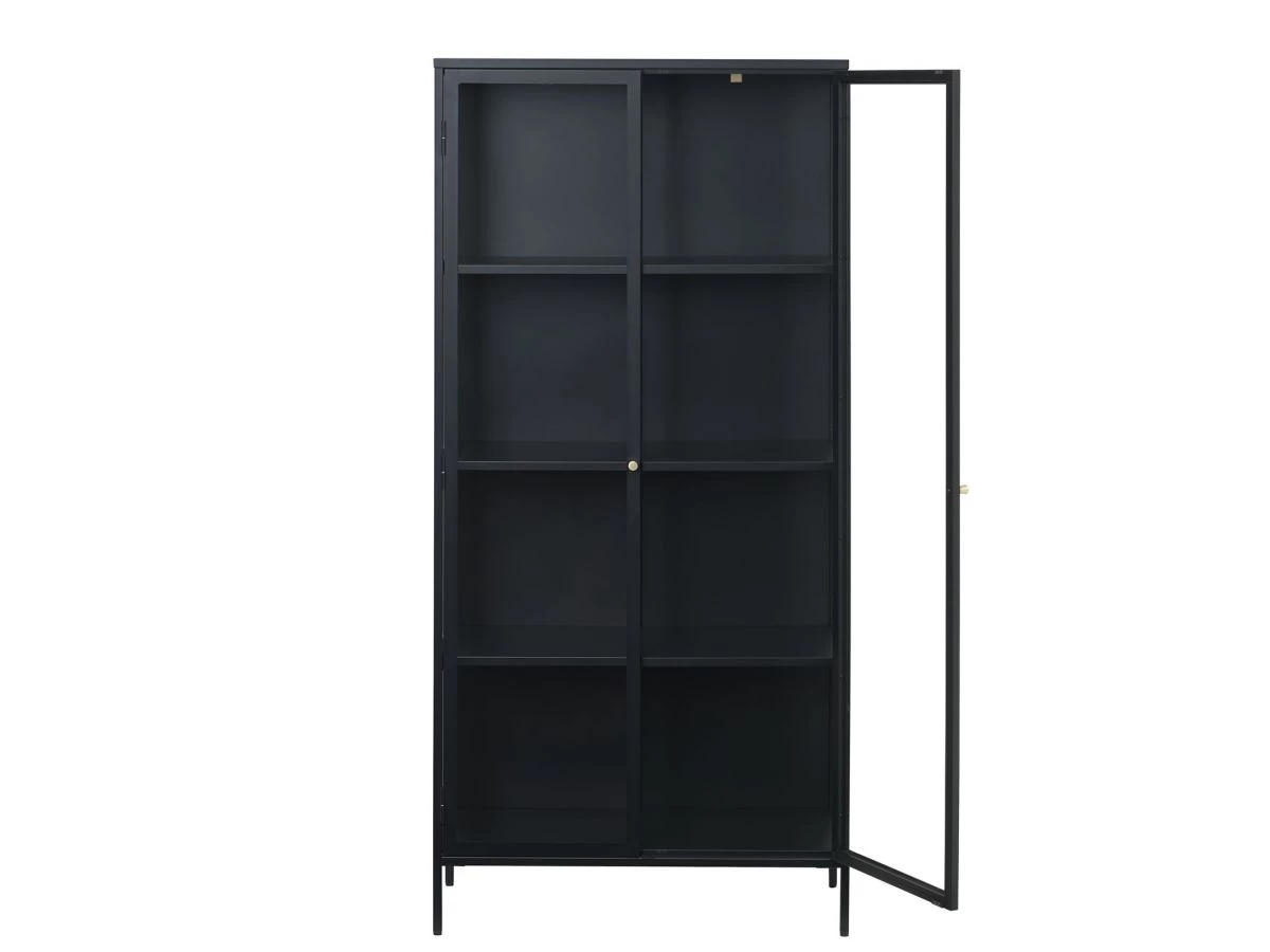 Rangement Vitrine Haut 2 Portes 90 Cm LEYA 10 Rangement Vitrine Haut 2 Portes 90 Cm LEYA – Image 8