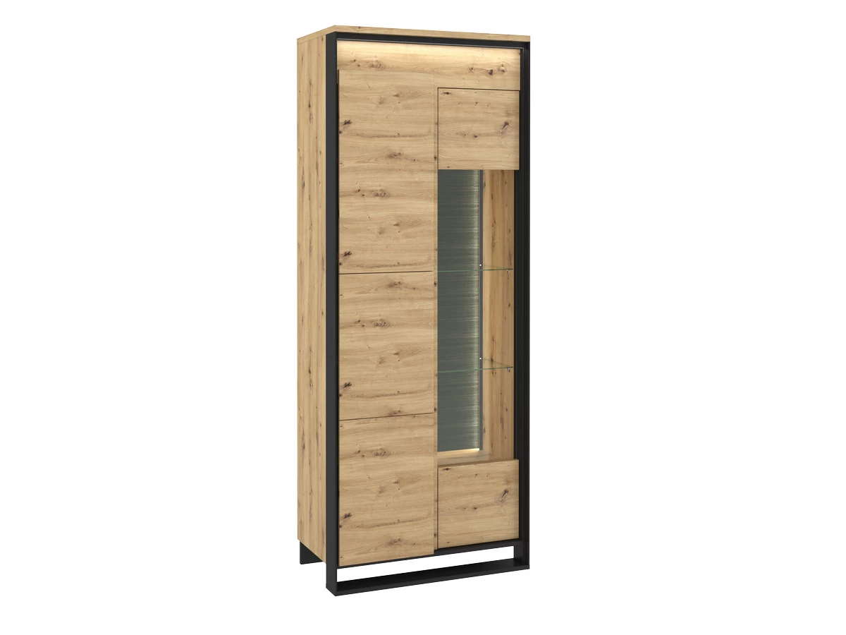 Séjour Complet KYRIA Avec Table Basse + Buffet Vitré Haut Et Bas + Meuble TV 4 Séjour Complet KYRIA Avec Table Basse + Buffet Vitré Haut Et Bas + Meuble TV – Image 2