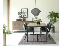 Table à Manger 180 Cm SIMIANE Chêne -Velvet Magasin table a manger 180 cm simiane chene 3