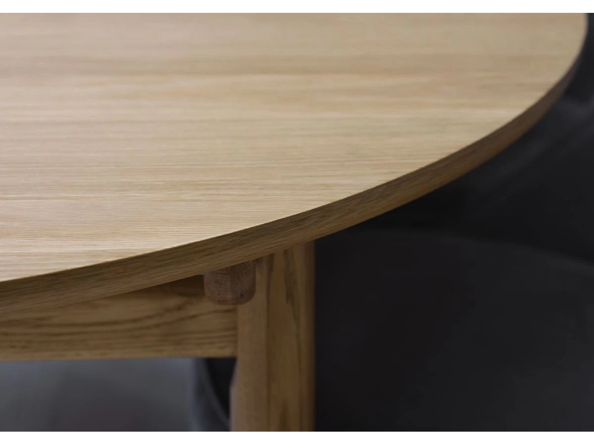 Table à Manger 190 Cm CIOTAT Placage Chêne 4 Table à Manger 190 Cm CIOTAT Placage Chêne – Image 2