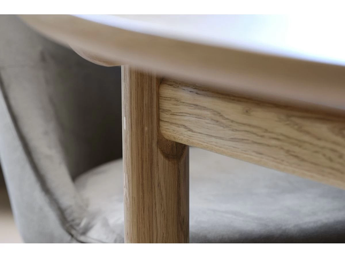 Table à Manger 190 Cm CIOTAT Placage Chêne 5 Table à Manger 190 Cm CIOTAT Placage Chêne – Image 3