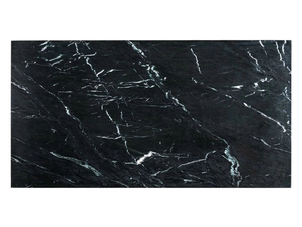 Table Basse 105 Cm AUTEUIL Acacia Et Marbre Noir 4 Table Basse 105 Cm AUTEUIL Acacia Et Marbre Noir – Image 2