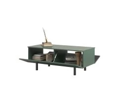 Table Basse 2 Portes PALOMA Pieds Noirs -Velvet Magasin table basse 2 portes paloma pieds noirs 3
