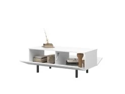 Table Basse 2 Portes PALOMA Pieds Noirs -Velvet Magasin table basse 2 portes paloma pieds noirs 6