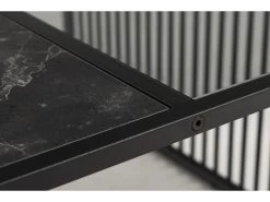 Table Basse 80 Cm MARTIAL Effet Marbre Et Verre Fumé 14 Table Basse 80 Cm MARTIAL Effet Marbre Et Verre Fumé -Velvet Magasin table basse 80 cm martial effet marbre et verre fume 3