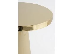 Table Basse D45 Cm APOLLINAIRE Acier Beige -Velvet Magasin table basse d45 cm apollinaire acier beige 2