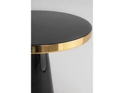 Table Basse D50 Cm APOLLINAIRE Acier Noir