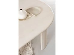 Table Basse Ovale JULIE Bois Massif De Manguier -Velvet Magasin table basse ovale julie bois massif de manguier 3