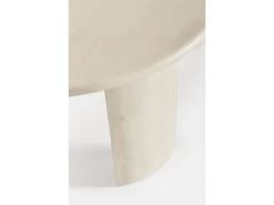 Table Basse Ovale JULIE Bois Massif De Manguier -Velvet Magasin table basse ovale julie bois massif de manguier 4