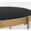 Table Basse Ovale PAULIN Pieds Or -Velvet Magasin table basse ovale paulin pieds or