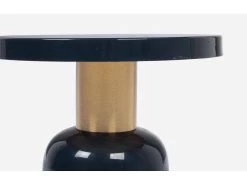 Table Basse Ronde SEOS Bleue -Velvet Magasin table basse ronde seos bleue 2