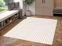 Tapis Poils Ras ANNIE Motif Abstrait 9 Tapis Poils Ras ANNIE Motif Abstrait -Velvet Magasin tapis poils ras annie motif abstrait 2