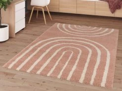 Tapis Poils Ras AURELIE Motif Abstrait -Velvet Magasin tapis poils ras aurelie motif abstrait 8