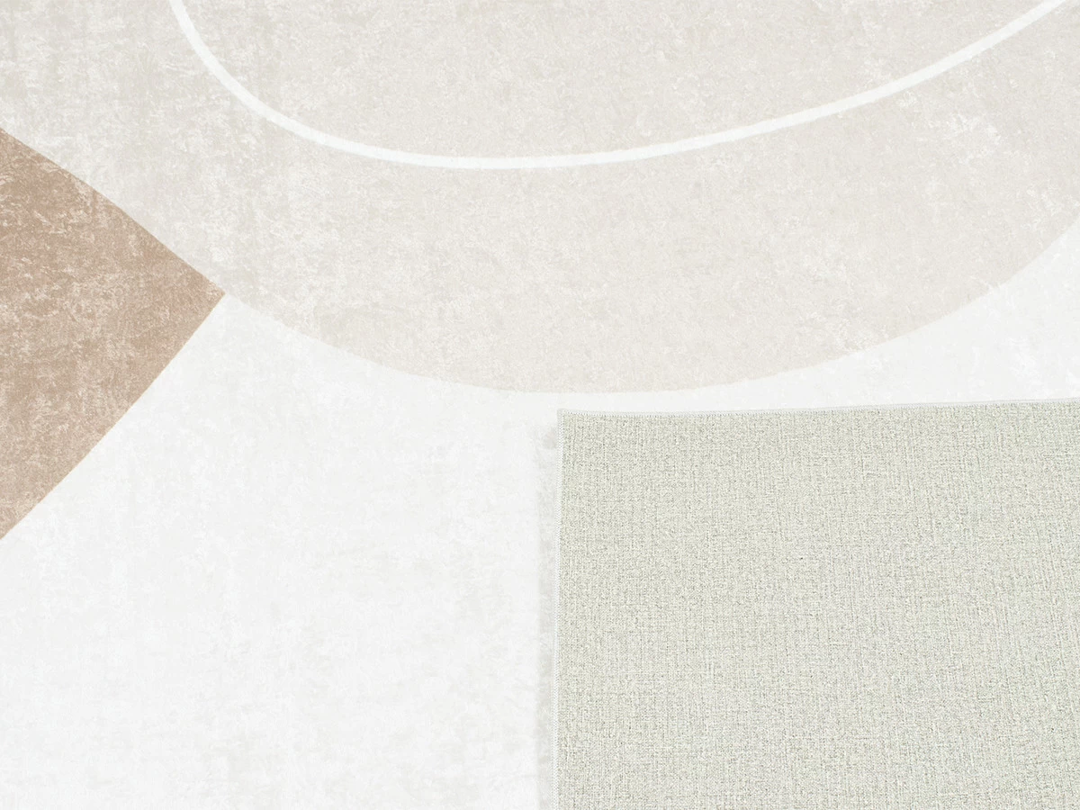 Tapis Poils Ras CALIXTE Motif Abstrait 4 Tapis Poils Ras CALIXTE Motif Abstrait – Image 2