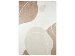 Tapis Poils Ras CALIXTE Motif Abstrait