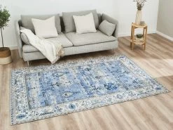 Tapis Poils Ras DANIA Motif Vintage 14 Tapis Poils Ras DANIA Motif Vintage -Velvet Magasin tapis poils ras dania motif vintage 2