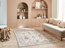 Tapis Poils Ras DANIA Motif Vintage 18 Tapis Poils Ras DANIA Motif Vintage -Velvet Magasin tapis poils ras dania motif vintage 6