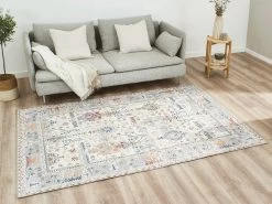 Tapis Poils Ras DANIA Motif Vintage 19 Tapis Poils Ras DANIA Motif Vintage -Velvet Magasin tapis poils ras dania motif vintage 7