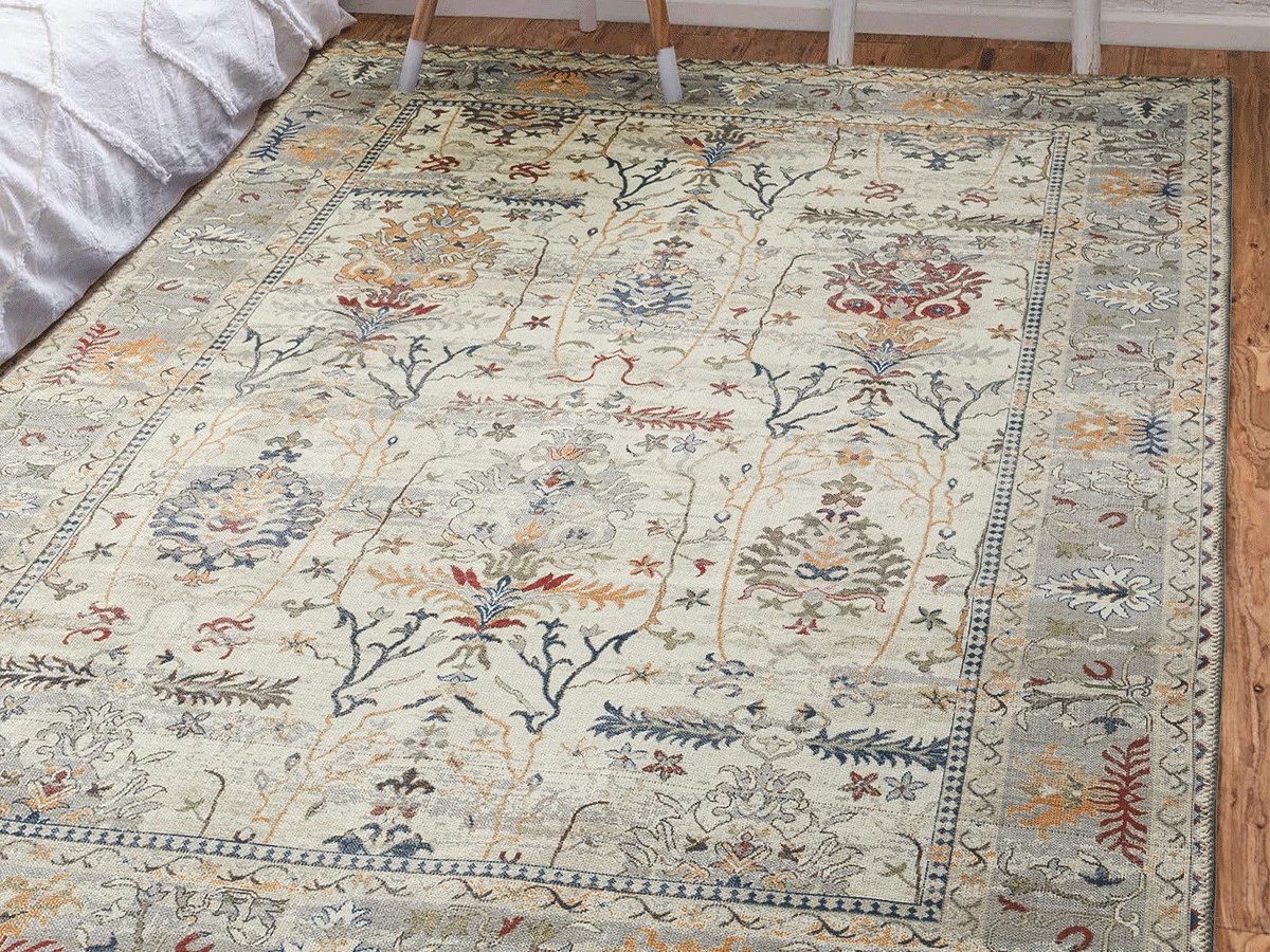 Tapis Poils Ras DANIA Motif Vintage 11 Tapis Poils Ras DANIA Motif Vintage – Image 9