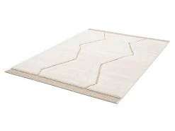 Tapis Poils Ras ESTELLE Motif Graphique