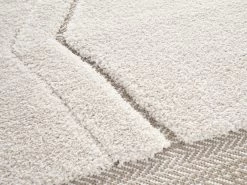 Tapis Poils Ras ESTELLE Motif Graphique -Velvet Magasin tapis poils ras estelle motif graphique 3