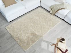 Tapis Poils Ras HADRA Motif Graphique -Velvet Magasin tapis poils ras hadra motif graphique 5