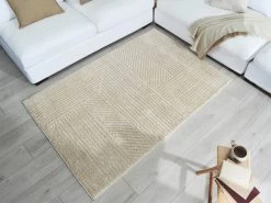 Tapis Poils Ras HANAE Motif Graphique -Velvet Magasin tapis poils ras hanae motif graphique 5