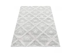 Tapis Poils Ras LENIO Motif Graphique