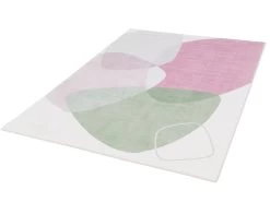 Tapis Poils Ras LILIANE Motif Abstrait 17 Tapis Poils Ras LILIANE Motif Abstrait -Velvet Magasin tapis poils ras liliane motif abstrait 5