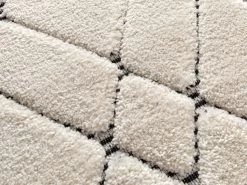 Tapis Poils Ras LUDO Motif Graphique -Velvet Magasin tapis poils ras ludo motif graphique 3