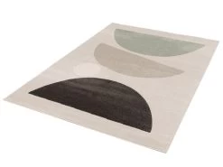 Tapis Poils Ras MARTINE Motif Abstrait