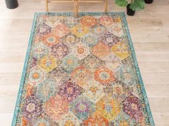 Tapis Poils Ras MIRA Motif Vintage -Velvet Magasin tapis poils ras mira motif vintage 5