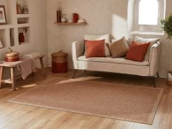 Tapis Poils Ras NAFA Aspect Jute -Velvet Magasin tapis poils ras nafa aspect jute 2