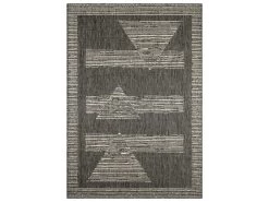 Tapis Poils Ras NAHLA Motif Graphique