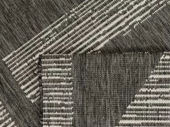 Tapis Poils Ras NAHLA Motif Graphique -Velvet Magasin tapis poils ras nahla motif graphique 3