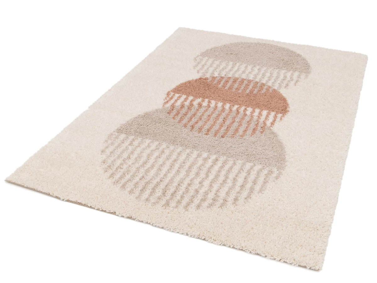 Tapis Poils Ras PASCALE Motif Abstrait 3 Tapis Poils Ras PASCALE Motif Abstrait