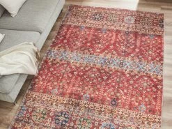 Tapis Poils Ras PAU Motif Vintage -Velvet Magasin tapis poils ras pau motif vintage 2