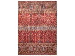 Tapis Poils Ras PAU Motif Vintage