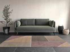 Tapis Poils Ras ROLAND Motif Graphique -Velvet Magasin tapis poils ras roland motif graphique 2