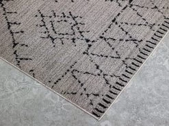 Tapis Poils Ras YASSMA Motif Berbère -Velvet Magasin tapis poils ras yassma motif berbere 7