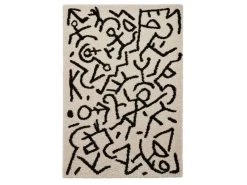 Tapis Shaggy APPAJ Motif Graphique