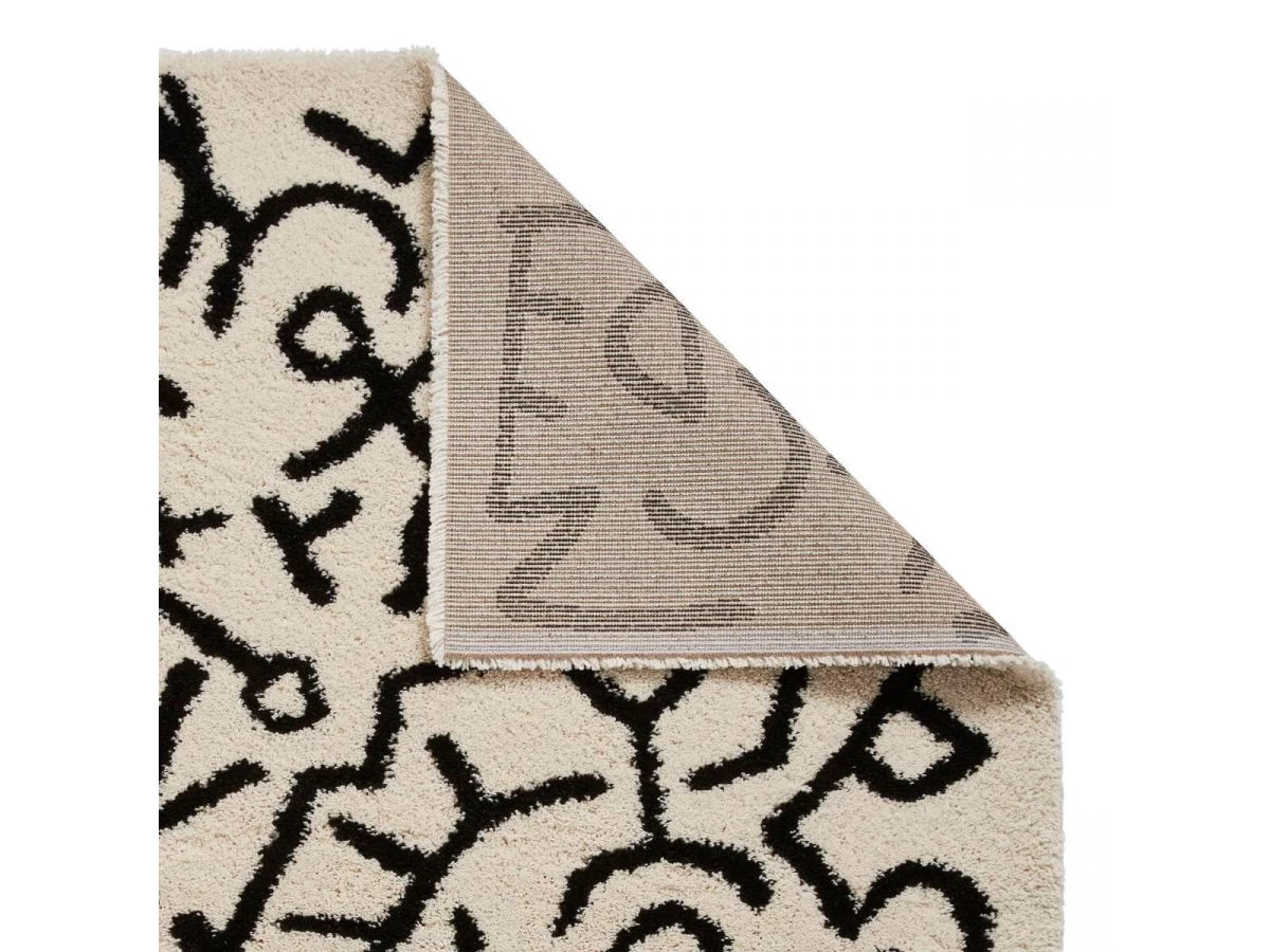 Tapis Shaggy APPAJ Motif Graphique 6 Tapis Shaggy APPAJ Motif Graphique – Image 4