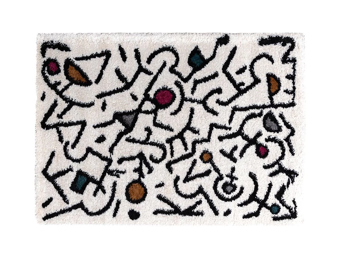 Tapis Shaggy APPAJ Motif Graphique 11 Tapis Shaggy APPAJ Motif Graphique – Image 9