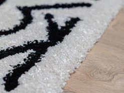 Tapis Shaggy APPAJ Motif Graphique 21 Tapis Shaggy APPAJ Motif Graphique -Velvet Magasin tapis shaggy appaj motif graphique 9